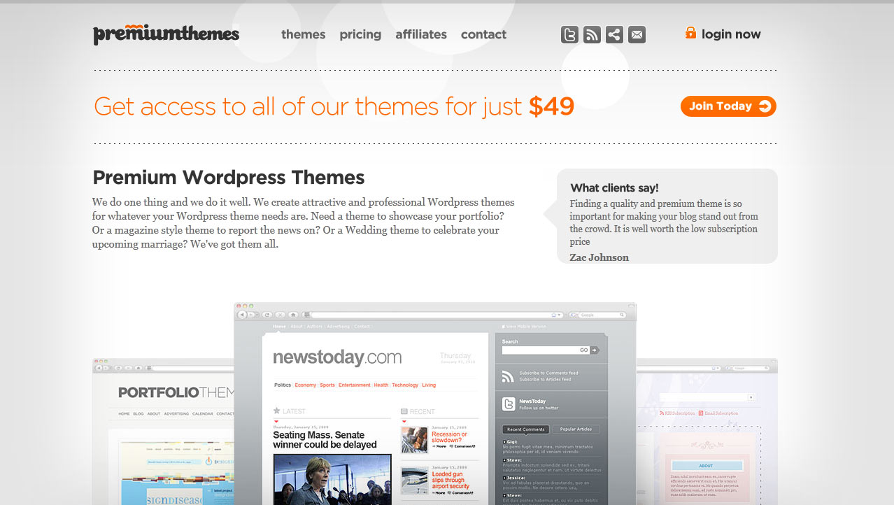 Premium WordPress Themes Premium WordPress Themes